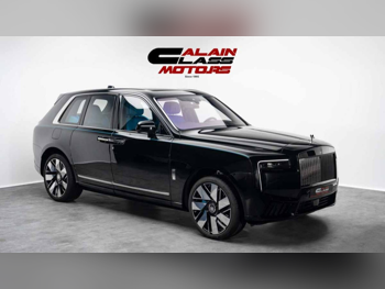 رولز - رويس  كولينان  2026  اوتوماتيك  36 كم  12 سلندر  دفع رباعي  اس يو في  أسود