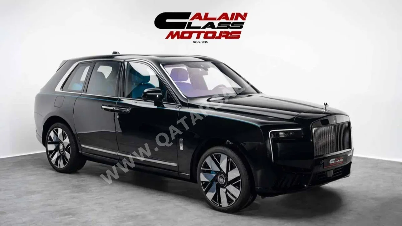 رولز - رويس  كولينان  2026  اوتوماتيك  36 كم  12 سلندر  دفع رباعي  اس يو في  أسود