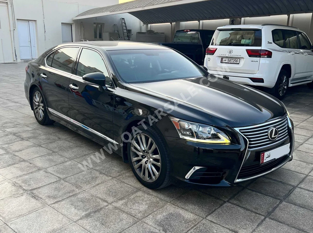 لكزس ال اس 460 L 2014 اوتوماتيك 102,000 كم 8 سلندر دفع خلفي سيدان أسود