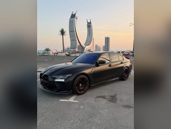 BMW  M-Series  3 Competition  2022  Automatic  55,000 Km  6 Cylinder  All Wheel Drive (AWD)  Sedan  Black and Blue