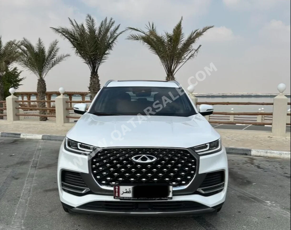 Chery  Tiggo  8 Pro Max  2023  Automatic  35,000 Km  4 Cylinder  Four Wheel Drive (4WD)  SUV  White  With Warranty