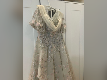 Dress  - Beige  -Size: XL