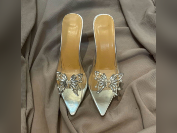 Shoes Silver Size 37 Women