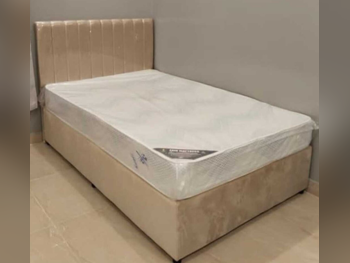 الأسّرة - فردي - الأصفر - متضمنة المرتبة