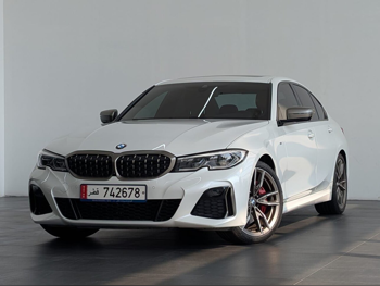 BMW M-Series 340 i 2021 Automatic 23,884 Km 6 Cylinder All Wheel Drive (AWD) Sedan White With Warranty