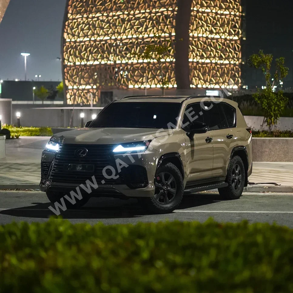 Lexus LX 700 h 2025 Automatic 2,000 Km 6 Cylinder All Wheel Drive (AWD) SUV Beige With Warranty