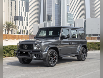 مرسيدس - بنز  جي - كلاس  63 اي ام جي  2025  اوتوماتيك  0 كم  8 سلندر  دفع رباعي  اس يو في  رمادي  تحت الضمان