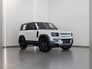 Land Rover  Defender  90 SE  2022  Automatic  53,950 Km  6 Cylinder  Four Wheel Drive (4WD)  SUV  White  With Warranty