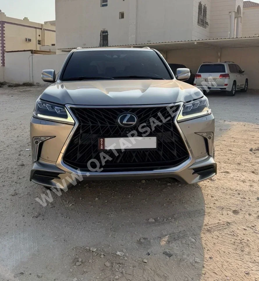 لكزس ال اكس 570 اس 2020 اوتوماتيك 201,000 كم 8 سلندر دفع رباعي اس يو في سونيك تايتينيم