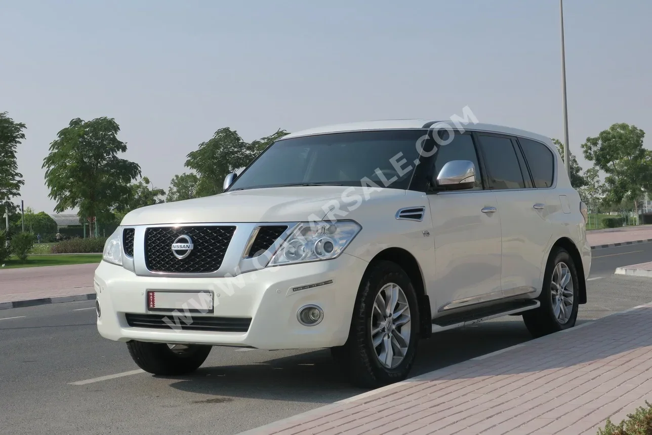 Nissan Patrol LE 2012 Automatic 202,000 Km 8 Cylinder Four Wheel Drive (4WD) SUV White