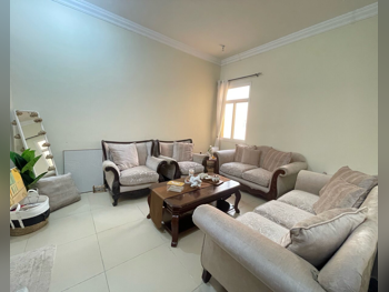 Sofas, Couches & Chairs Sofa Set - Fabric - Beige - With Table and Side Tables