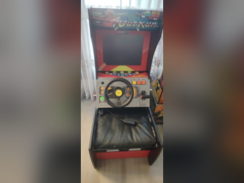 Console Accessories Steering Wheel with Shifter - Orange