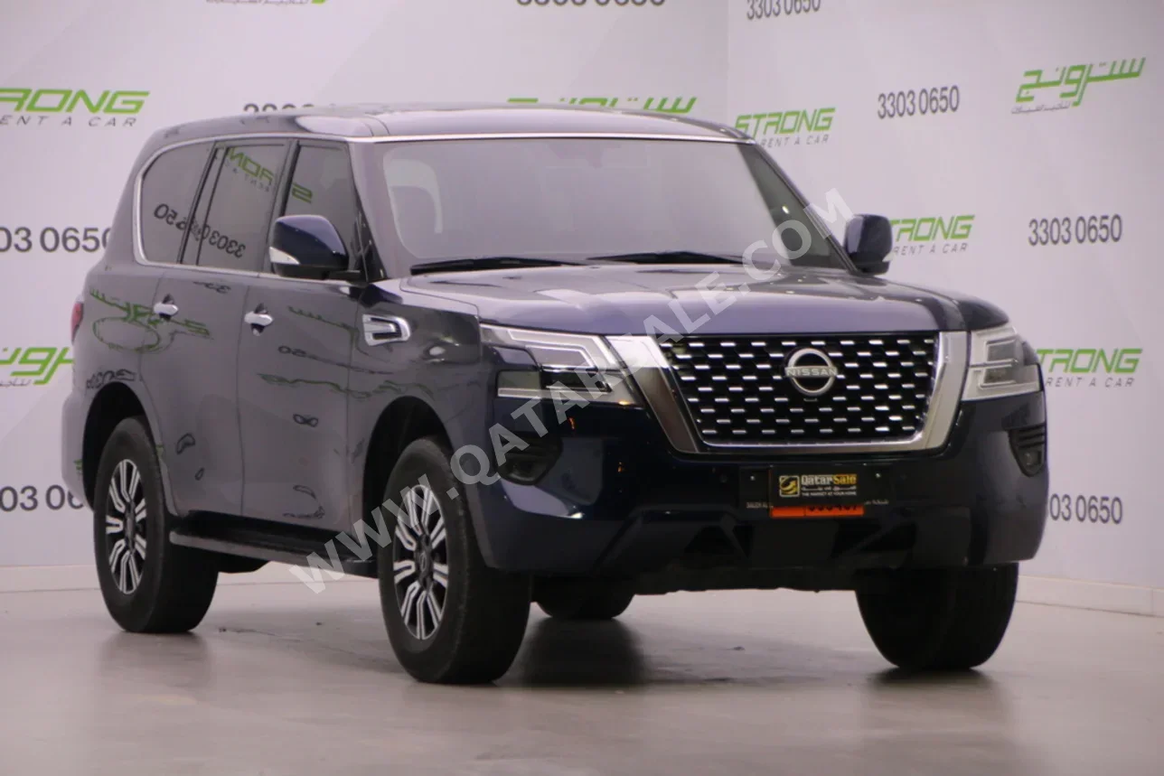 نيسان  باترول  اس اي  2022  اوتوماتيك  98,900 كم  6 سلندر  دفع رباعي  اس يو في  أزرق غامق