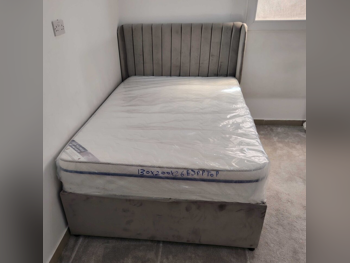 Beds - Single  - Gray  - Mattress Included