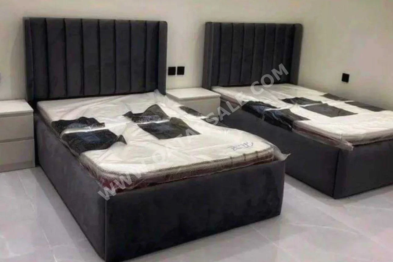 Beds - Single - Black - Mattress Included