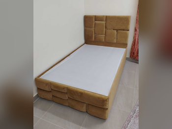 Beds - Single  - Yellow  - Mattress Included