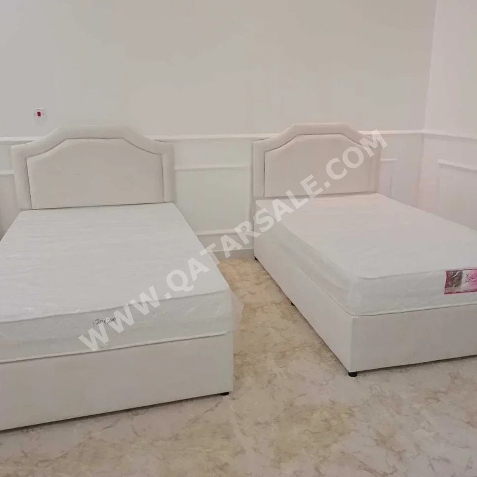 Beds - Single  - Brown  - Mattress Included