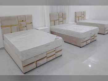Beds - Single  - Brown  - Mattress Included
