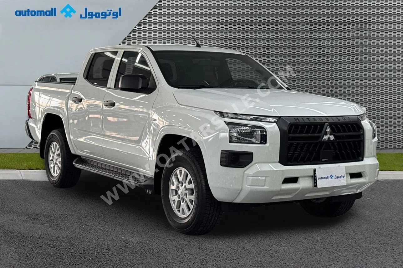 Mitsubishi L 200 Diesel 2024 Automatic 29,199 Km 4 Cylinder Four Wheel Drive (4WD) Pick Up White With Warranty