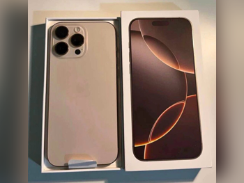 Mobile Phones Apple - Iphone 16 - Pro Max - Natural Titanium - 256 GB - Under Warranty