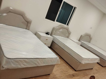 Beds - Single  - Brown  - Mattress Included