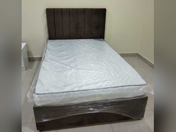 Beds - Single  - Brown  - Mattress Included