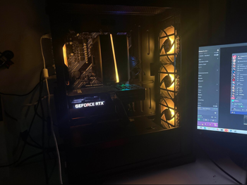 Gaming PC - AMD Ryzen 7  - Nvidia  - Nvidia Geforce  - RTX 3050  - 8 GB -  8 GB(4 x 2)  / DDR 4 - SSD :  1 TB - HDD :  Not Installed  2023