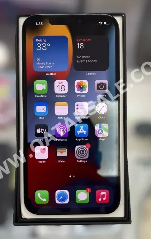 ابل  - ايفون 12  - برو ماكس  - أزرق  - 128 جيجابايت  - تحت الضمان