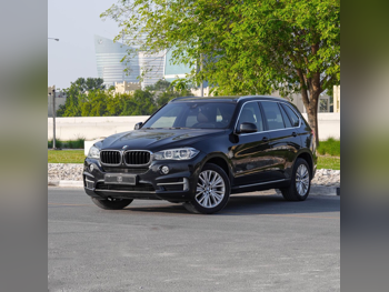 BMW  X-Series  X5  2016  Automatic  98,000 Km  6 Cylinder  Four Wheel Drive (4WD)  SUV  Black  With Warranty