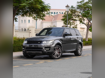 Land Rover  Range Rover  Sport Super charged  2016  Automatic  95,000 Km  8 Cylinder  Four Wheel Drive (4WD)  SUV  Gray  With Warranty