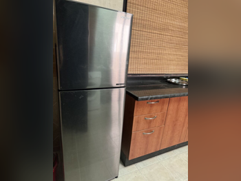 شارب  ثلاجة تقليدية  - اللون الرمادي