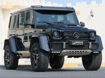 مرسيدس - بنز جي - كلاس 500 4x4 2016 اوتوماتيك 68,000 كم 8 سلندر دفع رباعي اس يو في أسود