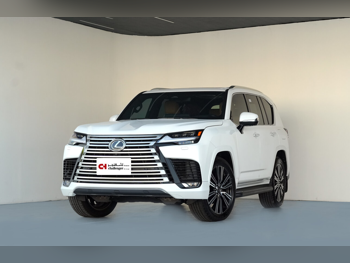 لكزس ال اكس 600 6 سلندر اس يو في ( أي دبليو دي ) أبيض 2026