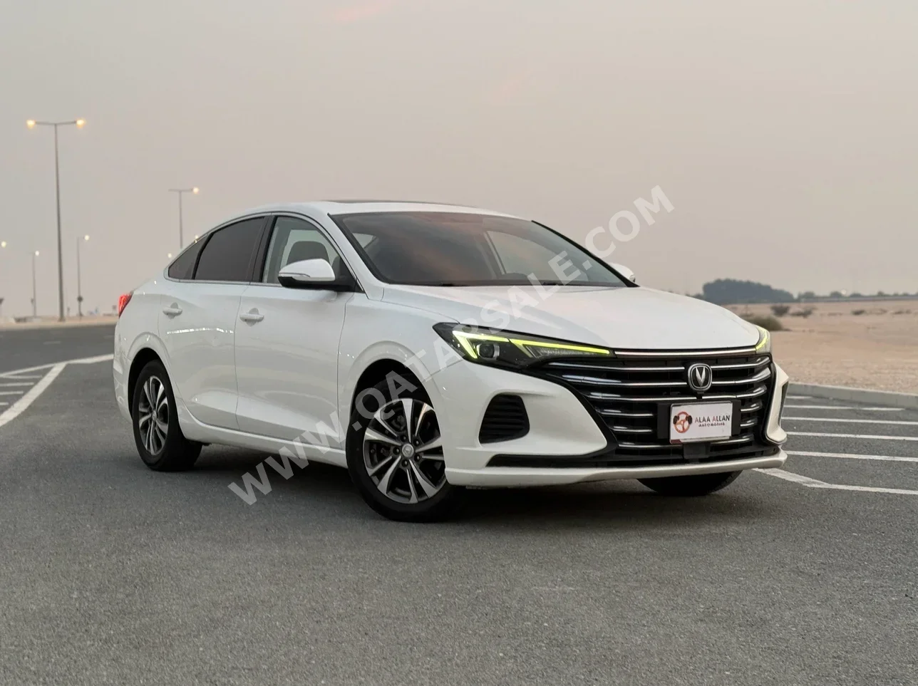 Changan EADO 2022 Automatic 125,500 Km 4 Cylinder Front Wheel Drive (FWD) Sedan White