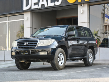 تويوتا  لاند كروزر  جي اكس  2008  اوتوماتيك  400,000 كم  6 سلندر  دفع رباعي  اس يو في  أسود