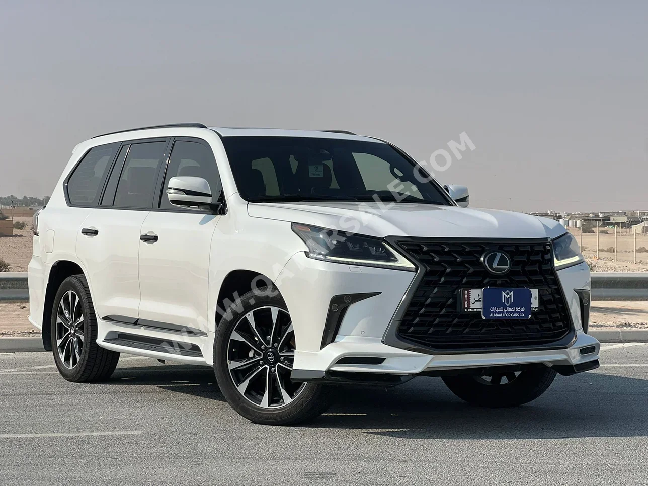Lexus LX 570 S Black Edition 2021 Automatic 63,000 Km 8 Cylinder Four Wheel Drive (4WD) SUV White