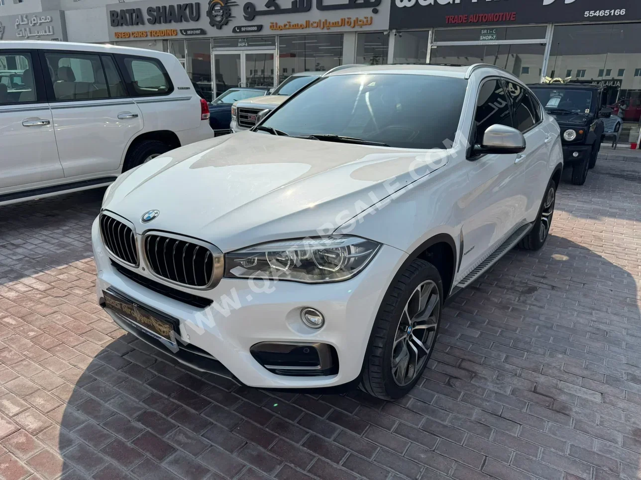 بي ام دبليو  الفئة - اكس  اكس 6  2016  اوتوماتيك  157,000 كم  6 سلندر  دفع رباعي  اس يو في  أبيض