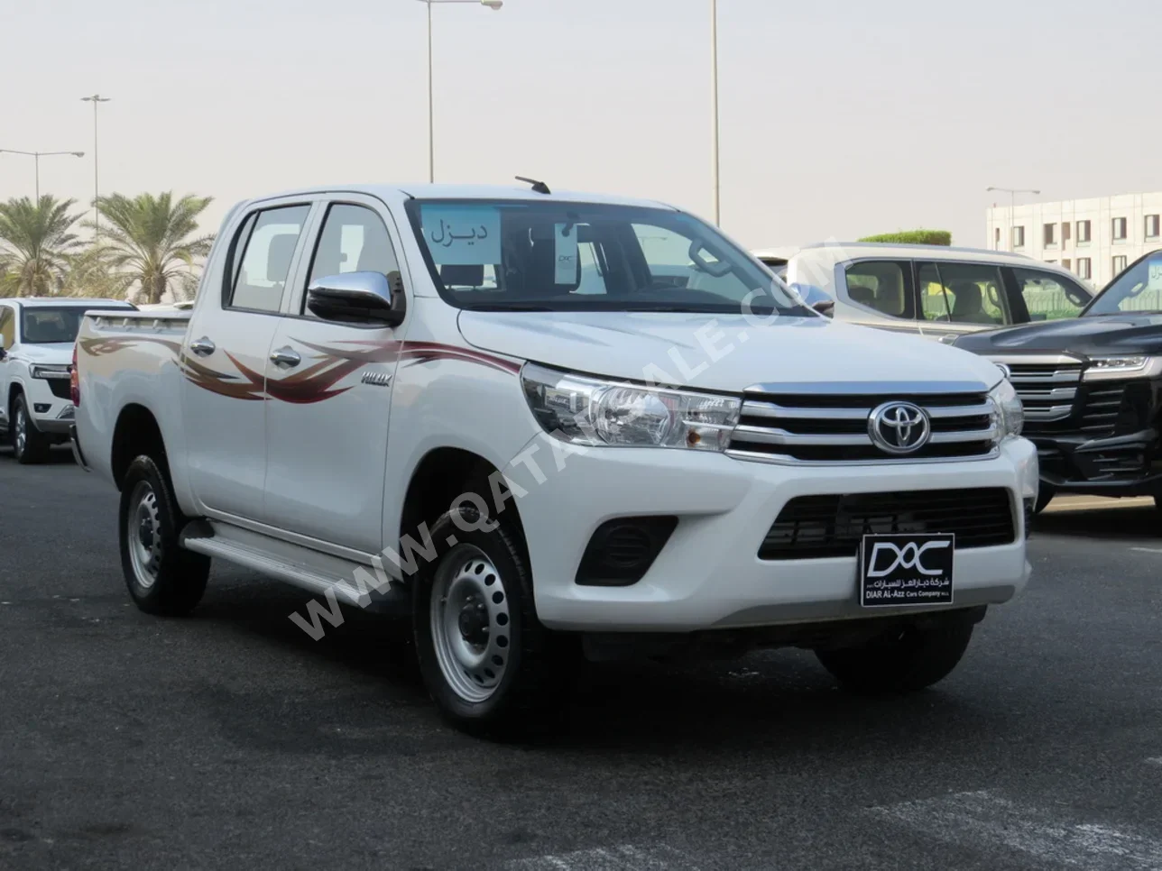 Toyota Hilux 2022 Automatic 187,000 Km 4 Cylinder Four Wheel Drive (4WD) Pick Up White