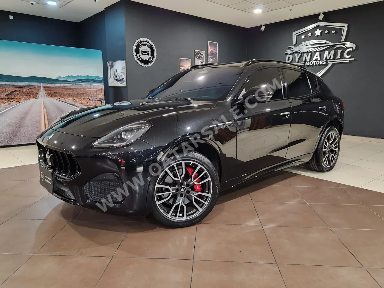 Maserati Grecale Modena 2023 Automatic 25,000 Km 4 Cylinder Four Wheel Drive (4WD) SUV Black With Warranty