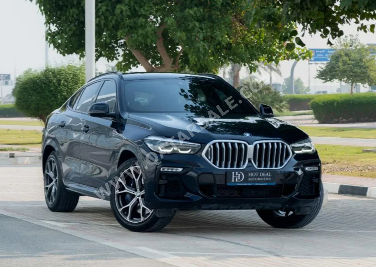 بي ام دبليو  الفئة - اكس  اكس 6  2020  اوتوماتيك  77,000 كم  6 سلندر  دفع رباعي  اس يو في  أسود