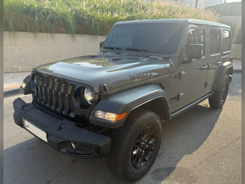 Jeep Wrangler Willys 2020 Automatic 54,000 Km 6 Cylinder Four Wheel Drive (4WD) SUV Gray