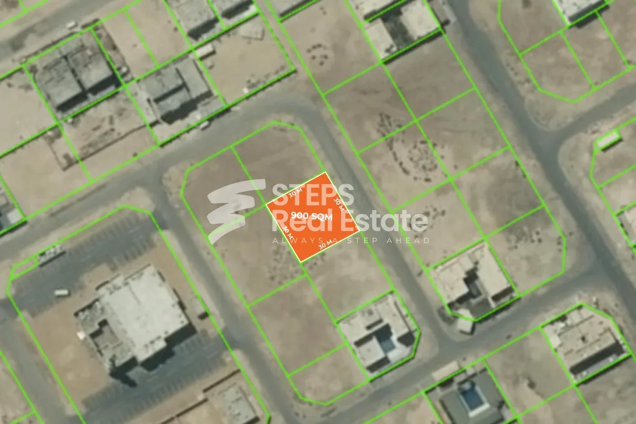 Lands For Sale in Al Shamal - Al Ruwais -Area Size 900 Square Meter