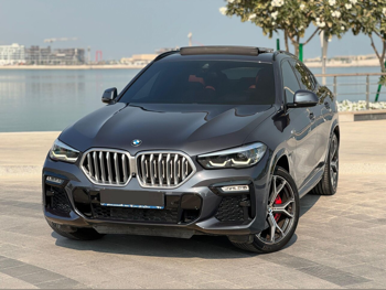 BMW X-Series X6 40i 2022 Automatic 75,000 Km 6 Cylinder Four Wheel Drive (4WD) SUV Gray With Warranty