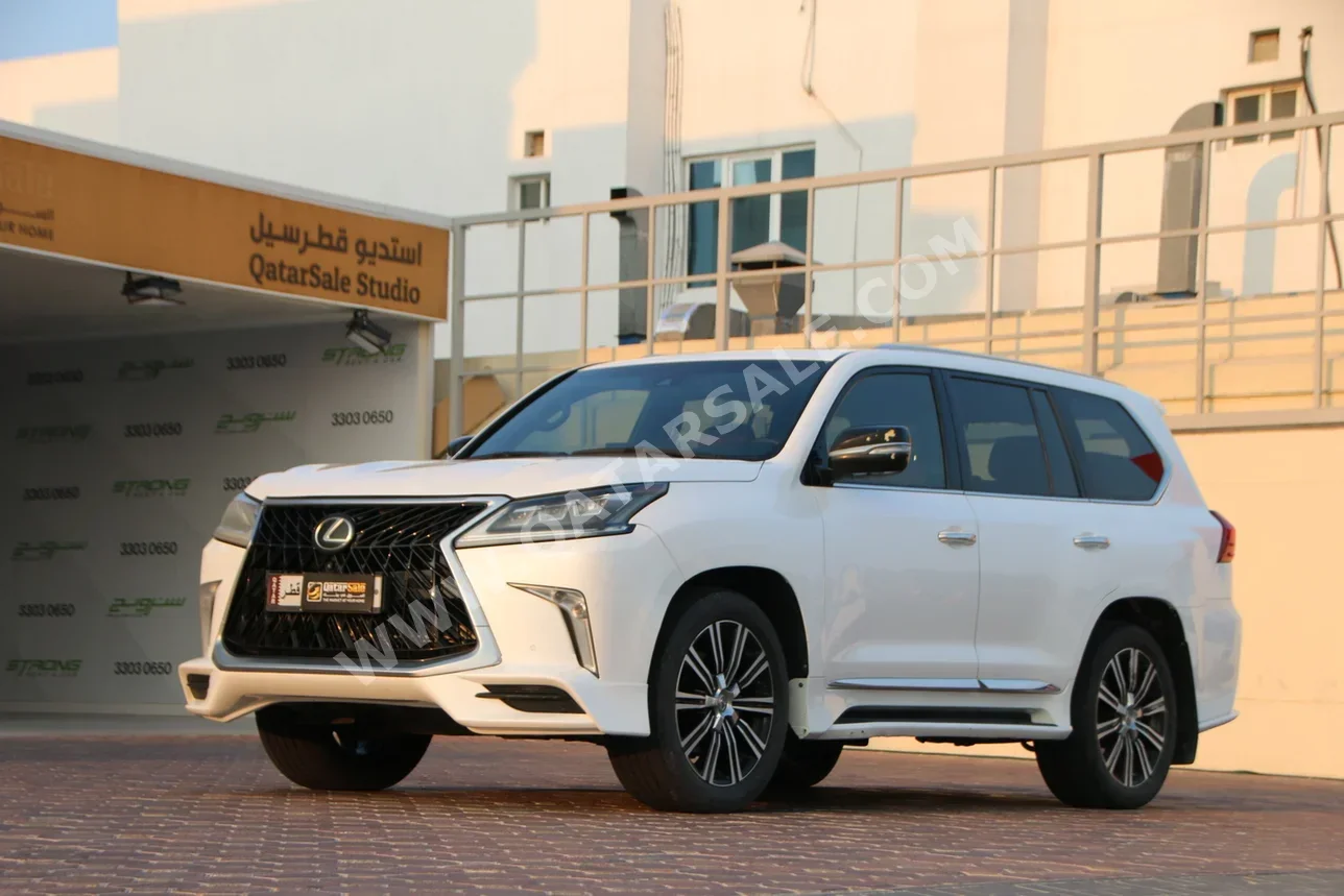 لكزس  ال اكس  570  2016  اوتوماتيك  271,000 كم  8 سلندر  دفع رباعي  اس يو في  أبيض
