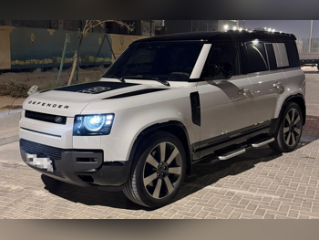 لاند روفر ديفيندر 110 اتش اس اي 2026 اوتوماتيك 3,500 كم 6 سلندر دفع رباعي اس يو في أبيض تحت الضمان