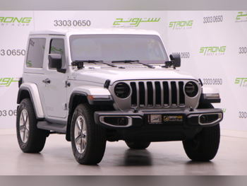 Jeep Wrangler Sahara 2022 Automatic 56,000 Km 6 Cylinder Four Wheel Drive (4WD) SUV Silver With Warranty