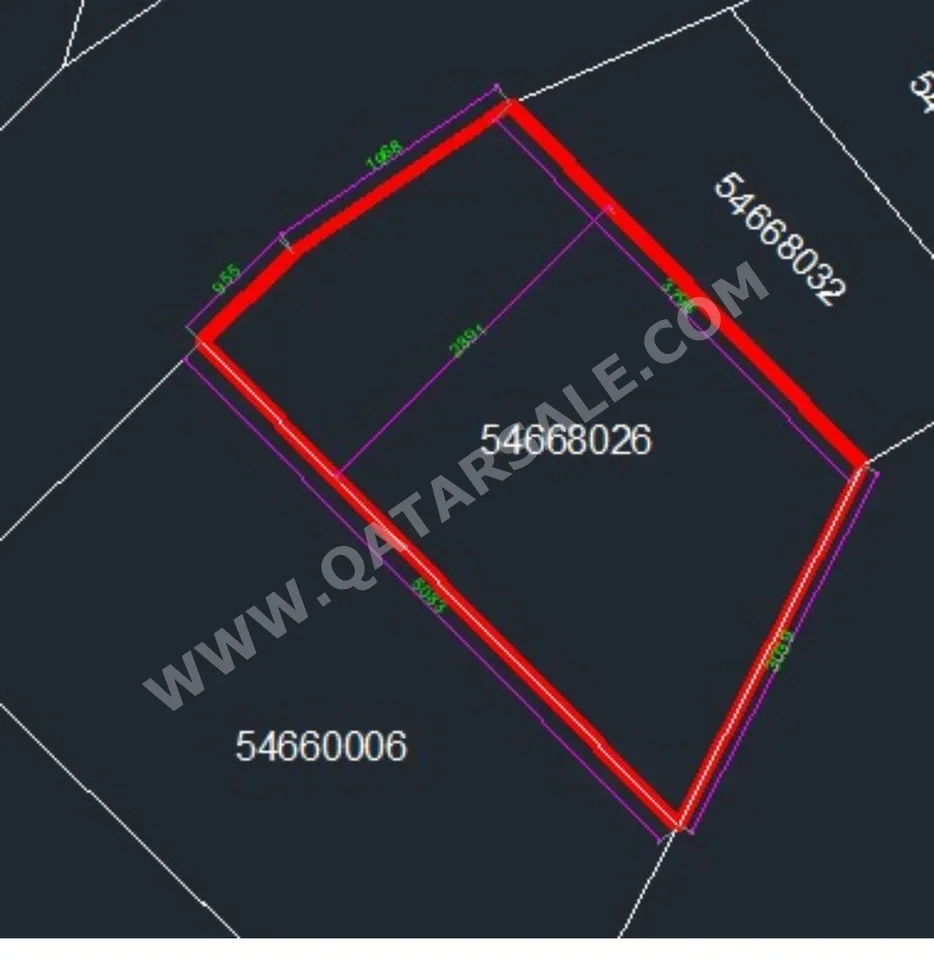 Lands For Sale  in Al Rayyan  - Muraikh  -Area Size 1,300 Square Meter