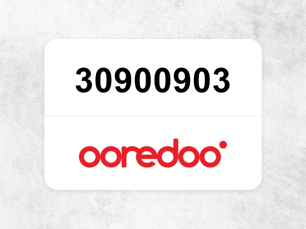 Ooredoo Mobile Phone 30900903