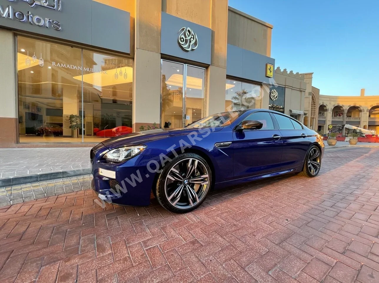 BMW M-Series 6 Gran Coupe 2014 Automatic 115,000 Km 8 Cylinder Rear Wheel Drive (RWD) Sedan Blue