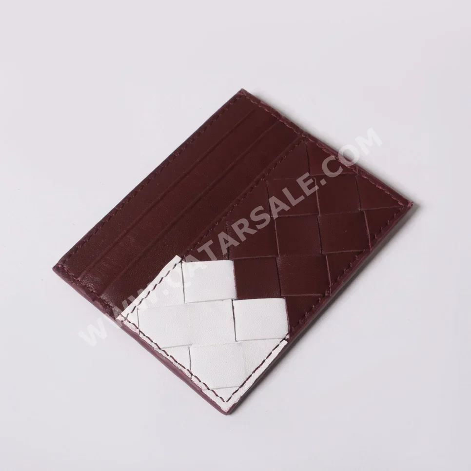 Wallet White and Red
